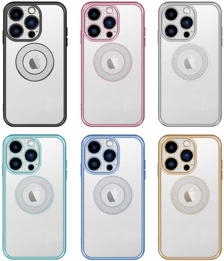 iPhone 12 Pro Kılıf Kamera Korumalı Logo Gösteren Mnc Esta Kapak-Yeşil