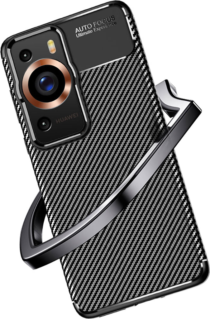 Huawei P60 Pro Kılıf Mnc Negro Silikon Kapak-Siyah