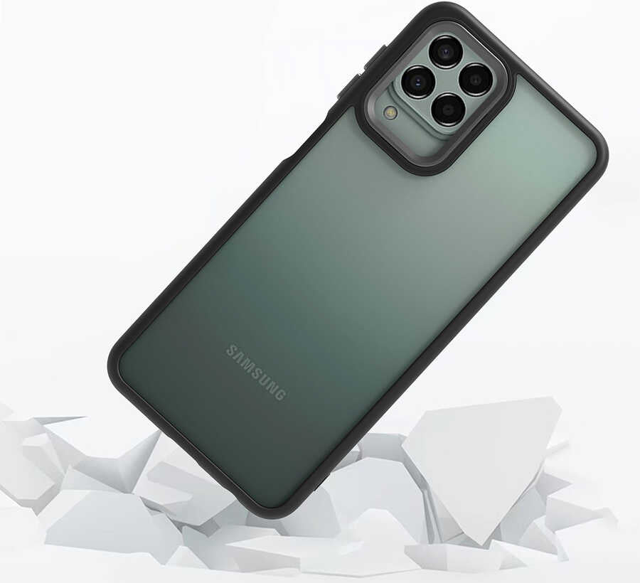 Galaxy M33 Kılıf Mnc Flora Kapak-Rose Gold