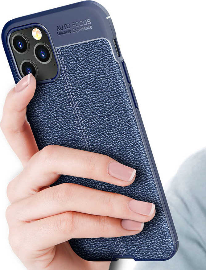 iPhone 12 Pro Uyumlu Mnc Niss Silikon Kapak-Lacivert