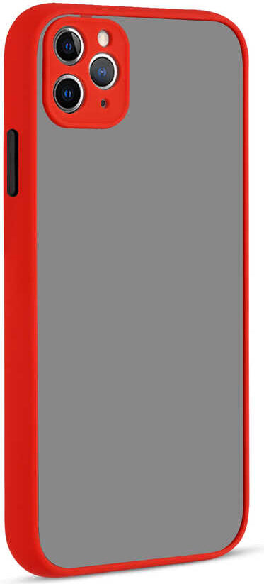 iPhone 11 Pro Max Uyumlu Mnc Hux Kapak-Kırmızı