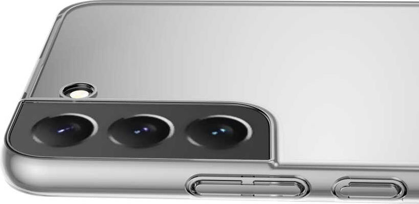 Galaxy S22 Kılıf Mnc Vonn Kapak-Renksiz