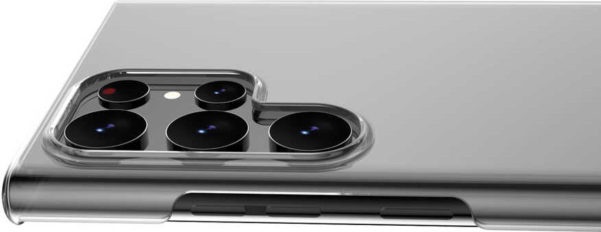 Galaxy S22 Ultra Kılıf Mnc Vonn Kapak-Renksiz