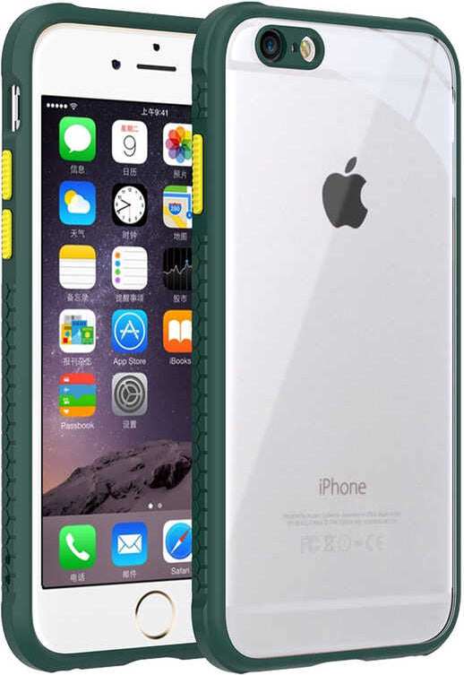 iPhone 6 Uyumlu mnc Kaff Kapak-Koyu Yeşil