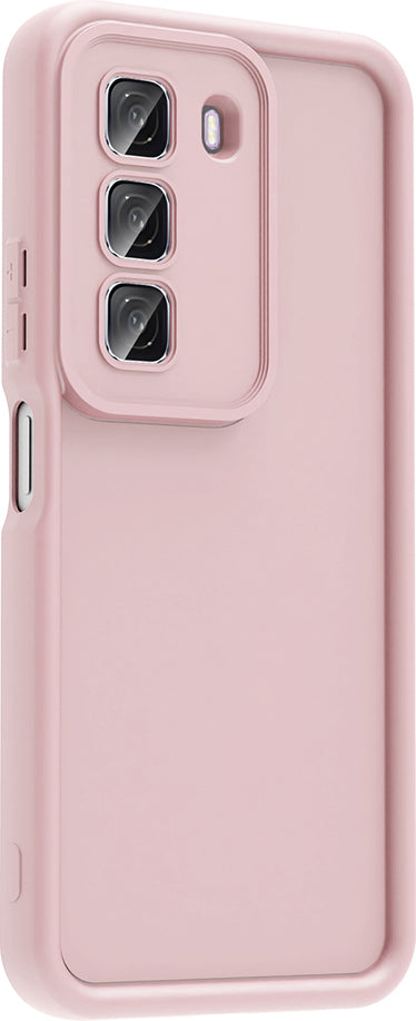 Infinix Hot 50 4g Kılıf Kamera Korumalı Mnc Ananas Kapak - Pembe
