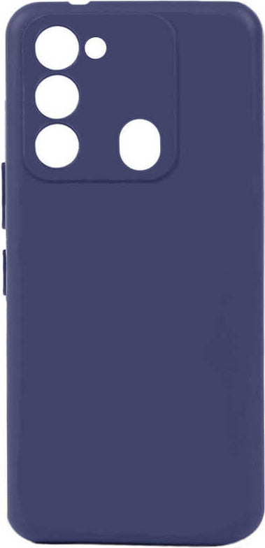 Tecno Spark 8c Kılıf Mnc Biye Silikon-Lacivert