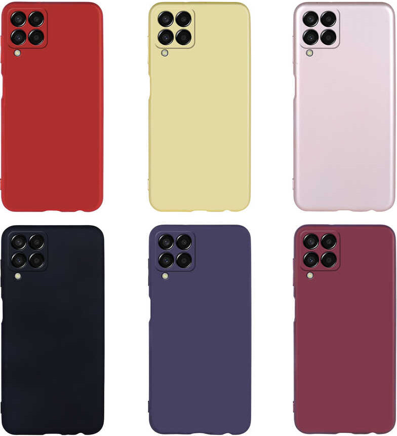 Galaxy M33 Kılıf Mnc Premier Silikon Kapak-Rose Gold