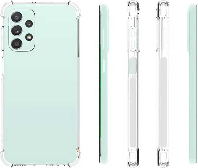 Galaxy A23 Kılıf Mnc Nitro Anti Shock Silikon-Renksiz