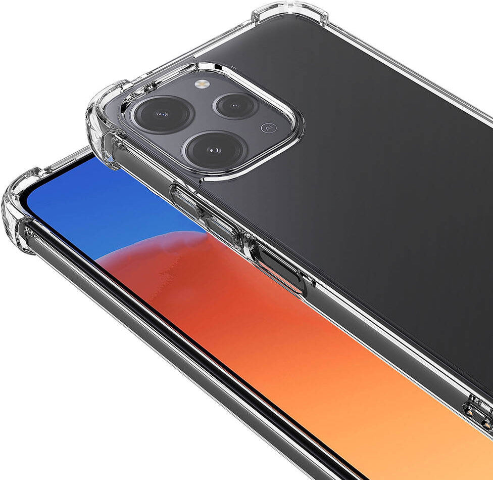Xiaomi Redmi 12 Kılıf Mnc Nitro Anti Shock Silikon-Renksiz