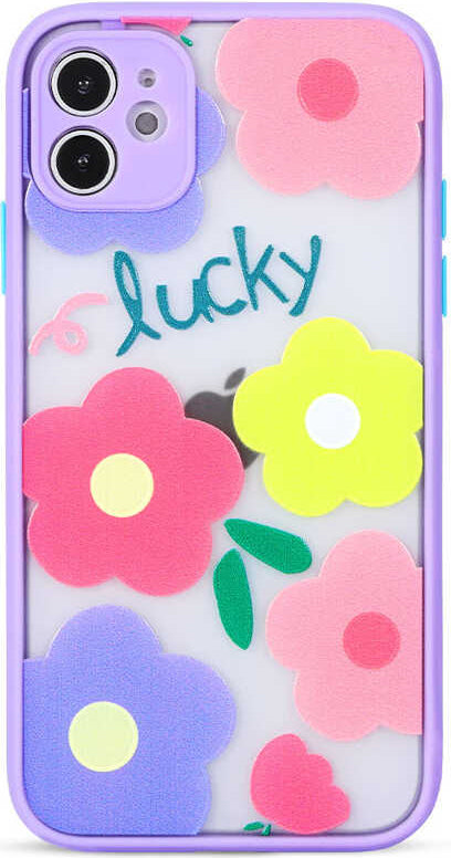iPhone 12 Uyumlu Mnc Fily Kapak-Lila