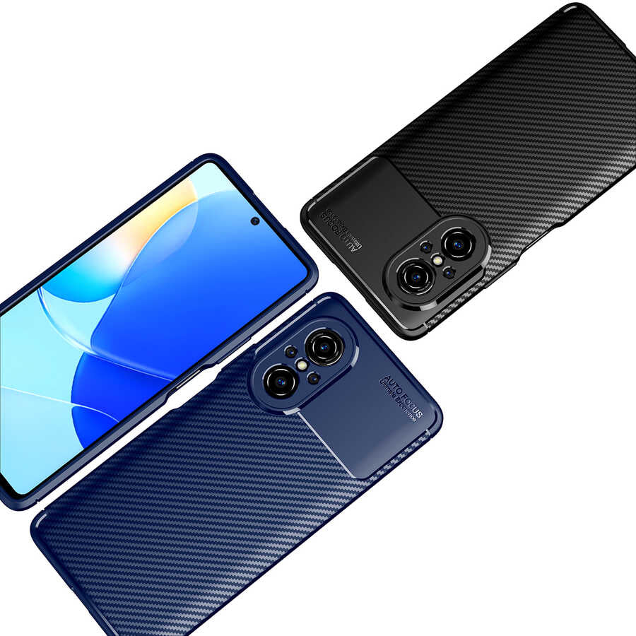 Huawei Nova 9 Se Kılıf Mnc Negro Silikon Kapak-Siyah