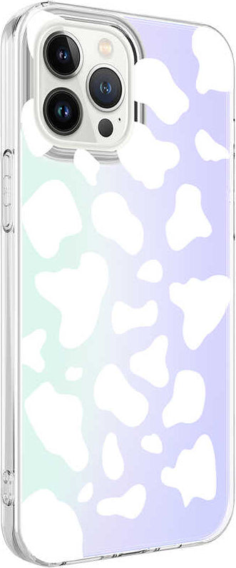 iPhone 13 Pro Uyumlu Mnc M-Blue Desenli Kapak-Cow No2