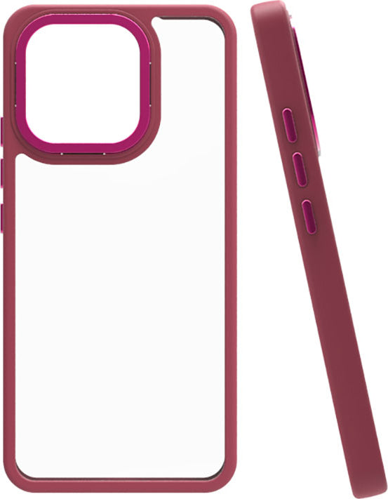 Xiaomi Mi 13 Kılıf Mnc Flora Kapak-Kırmızı
