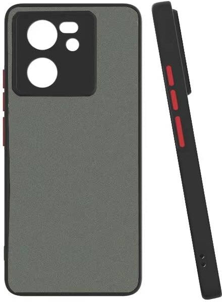 Xiaomi Mi 13T Kılıf Mnc Hux Kapak-Siyah