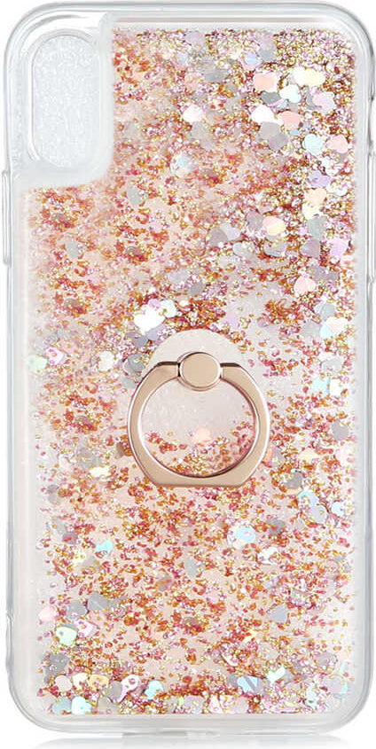 iPhone x Uyumlu Mnc Milce Kapak-Gold