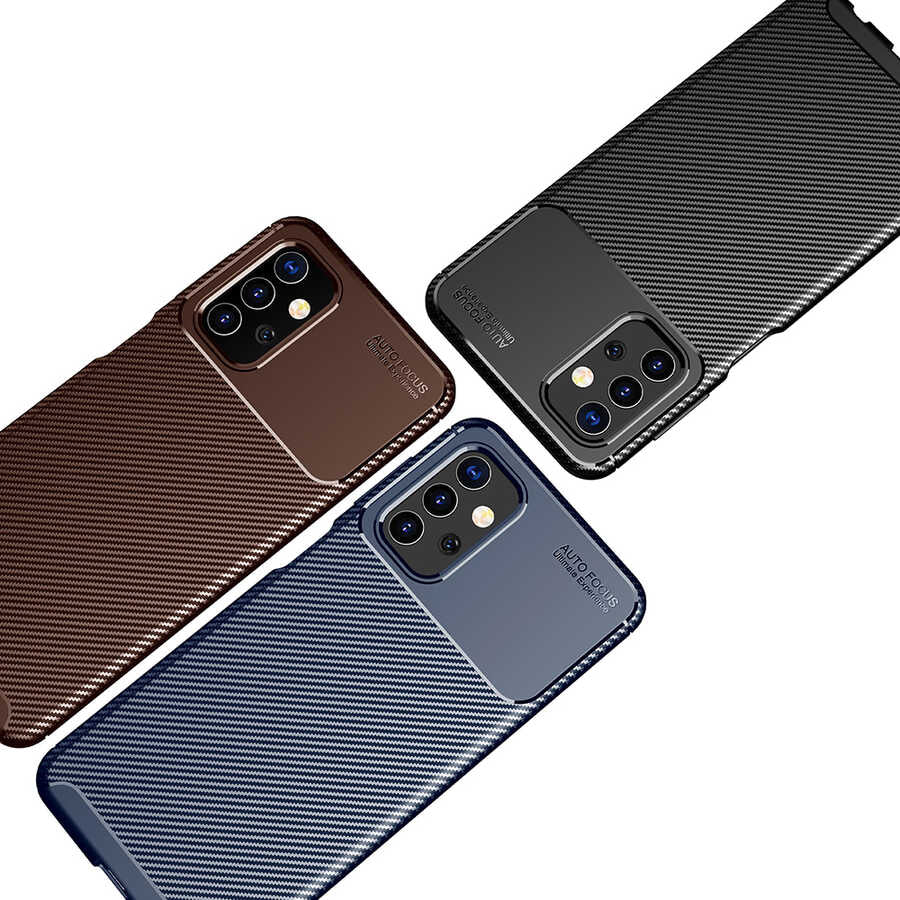 Galaxy A32 5g Kılıf Mnc Negro Silikon Kapak-Kahverengi