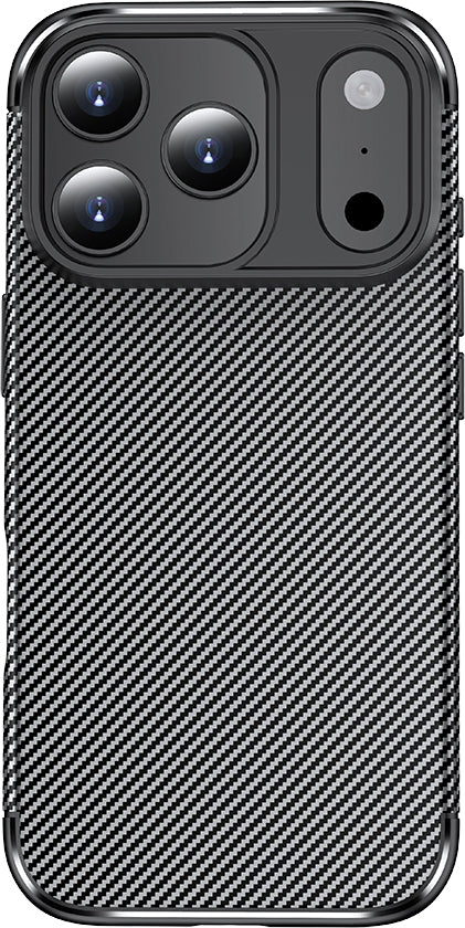 Rengareng iPhone 17 Pro Max Kılıf Mnc Negro Silikon Kapak - Siyah