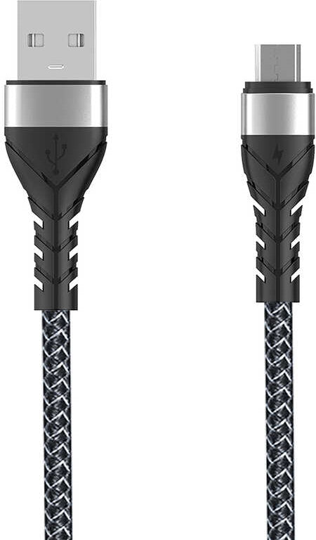 Rengareng Siyah Bax Micro USB Kablo 1m