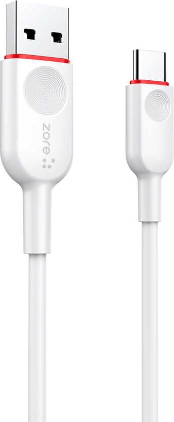Rengareng Beyaz Zcl-03 Type-C USB Kablo
