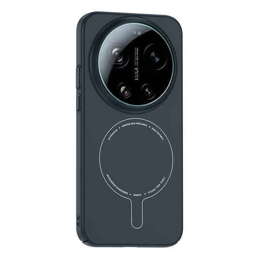 17 Ultra Kılıf M-Safe Şarj Özellikli Kamera Korumalı MNC Elio Sert PC Kapak - Lacivert