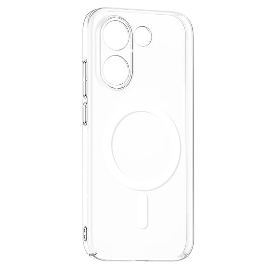 Poco X8 Pro Max Kamera Korumalı M-Safe Şarj Özellikli Şeffaf MNC London Sert PC Kapak - Şeffaf