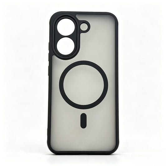 Poco X8 Pro Kılıf M-Safe Şarj Özellikli Kamera Korumalı MNC Lunex Kapak - Siyah