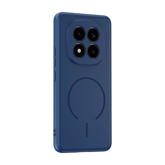 Redmi Note 15 Pro Kılıf M-safe Şarj Özellikli MNC Meta Kapak - Lacivert