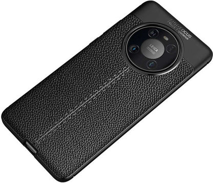 Huawei Mate 40 Pro Kılıf Mnc Niss Silikon Kapak-Kırmızı