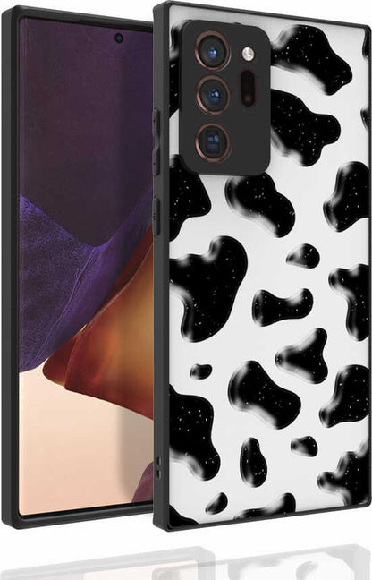 Galaxy Note 20 Ultra Kılıf Desenli Kamera Korumalı Parlak Mnc Nora Kapak-No2