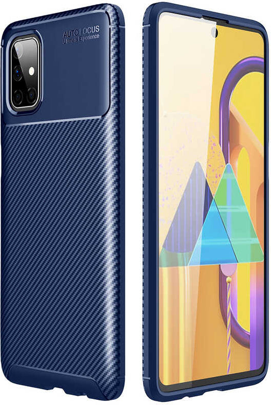 Galaxy M51 Kılıf Mnc Negro Silikon Kapak-Lacivert