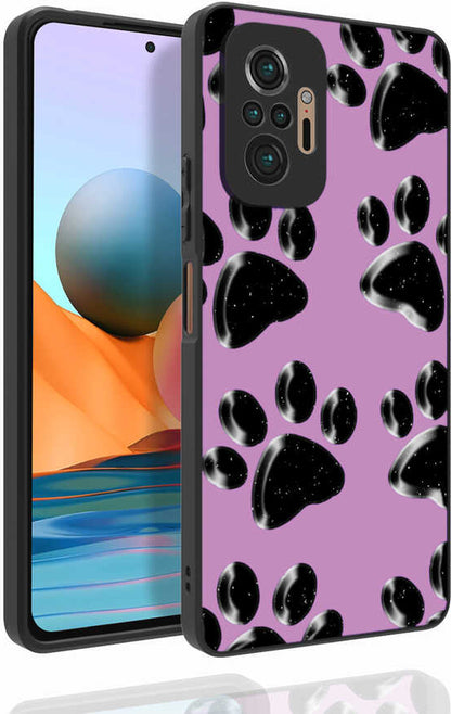 Xiaomi Redmi Note 10 Pro Kılıf Desenli Kamera Korumalı Parlak Mnc Nora Kapak-No3
