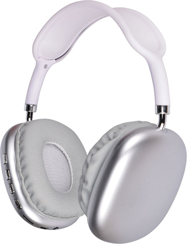 Mnc P9 Hi-Fi Ses Kalitesi Ayarlanabilir ve Katlanabilir Kulak Üstü Bluetooth Kulaklık-Beyaz