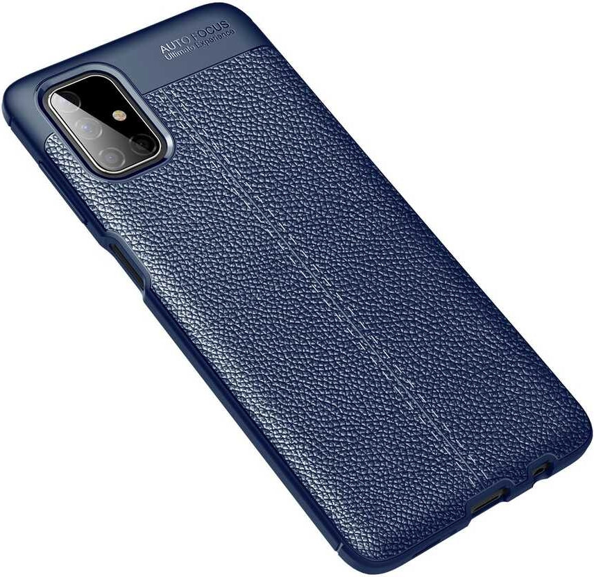 Galaxy M51 Kılıf Mnc Niss Silikon Kapak-Lacivert