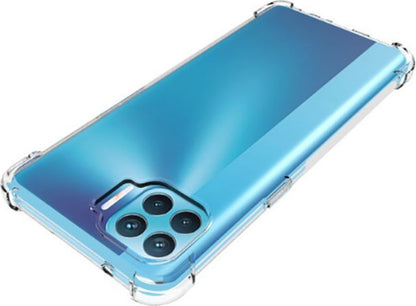 Oppo Reno 4 Lite Kılıf Mnc Nitro Anti Shock Silikon-Renksiz