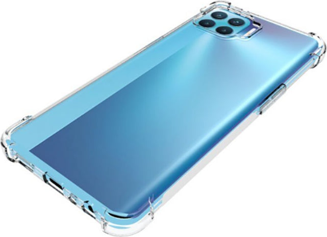 Oppo Reno 4 Lite Kılıf Mnc Nitro Anti Shock Silikon-Renksiz