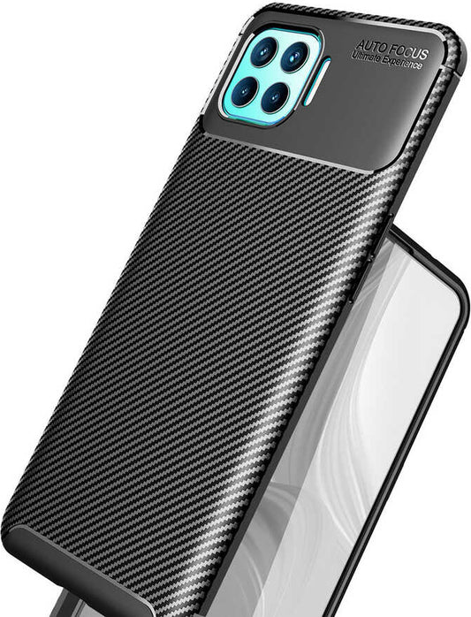 Oppo Reno 4 Lite Kılıf Mnc Negro Silikon Kapak-Kahverengi