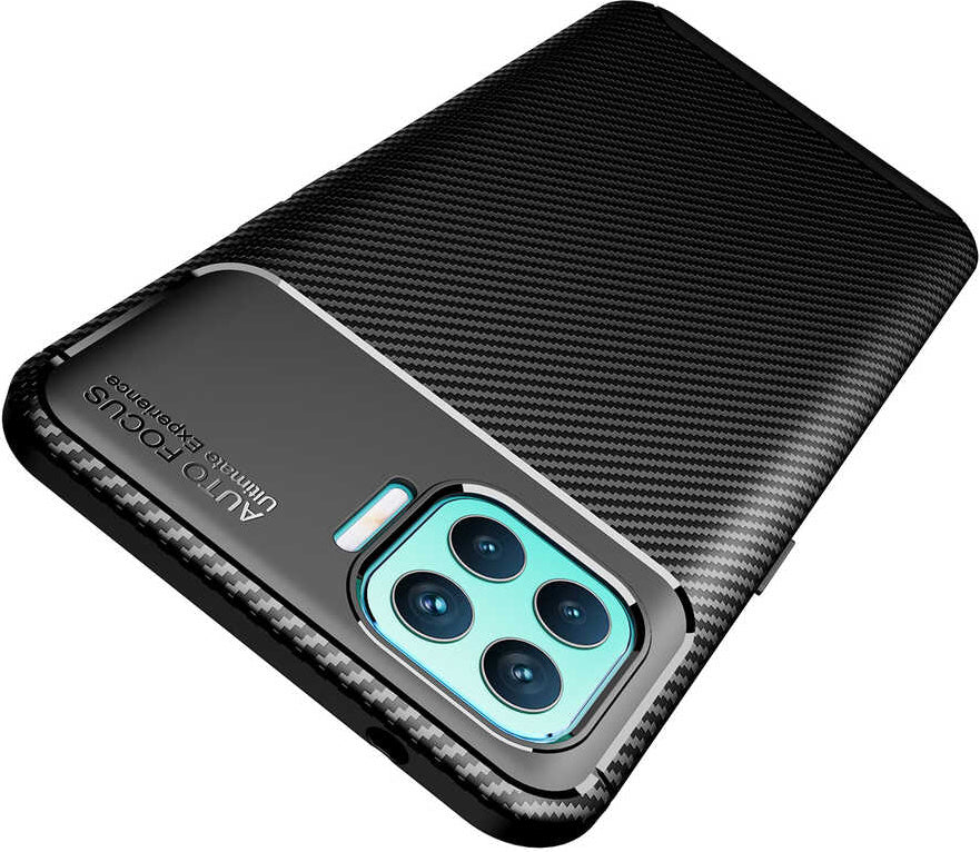 Oppo Reno 4 Lite Kılıf Mnc Negro Silikon Kapak-Kahverengi
