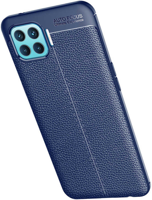 Oppo Reno 4 Lite Kılıf Mnc Niss Silikon Kapak-Kırmızı
