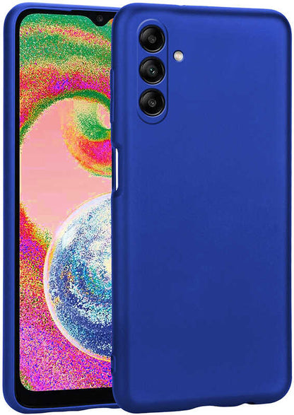 Galaxy A04S Kılıf Mnc Premier Silikon Kapak-Saks Mavi