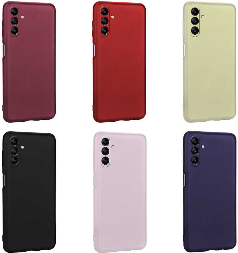Galaxy A04S Kılıf Mnc Premier Silikon Kapak-Saks Mavi