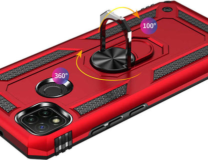 Xiaomi Redmi 9c Kılıf Mnc Vega Kapak-Siyah