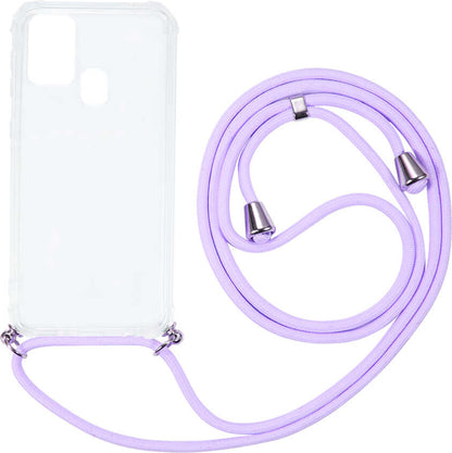 Galaxy M31 Kılıf Mnc X-Rop Kapak-Renksiz