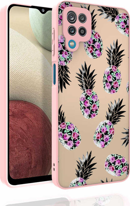 Galaxy M33 Kılıf Desenli Kamera Korumalı Parlak Mnc Nora Kapak-No1