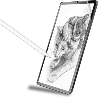 iPad Pro 12.9 2021 (5.nesil) Kağıt Hisli Mat Uyumlu Davin Paper Like Tablet Ekran Koruyucu-Renksiz
