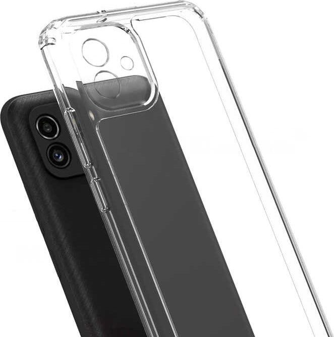 Galaxy A04 Kılıf Mnc 2mm Anti Shock Silikon-Renksiz