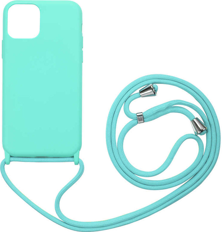 iPhone 12 Pro Max Kılıf Mnc Ropi Kapak-Turkuaz
