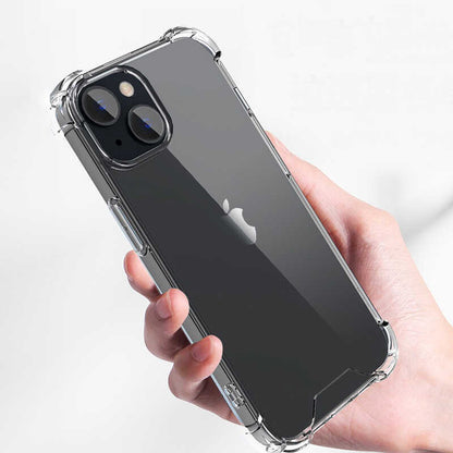 Apple iPhone 14 Kılıf Mnc Nitro Anti Shock Silikon-Renksiz
