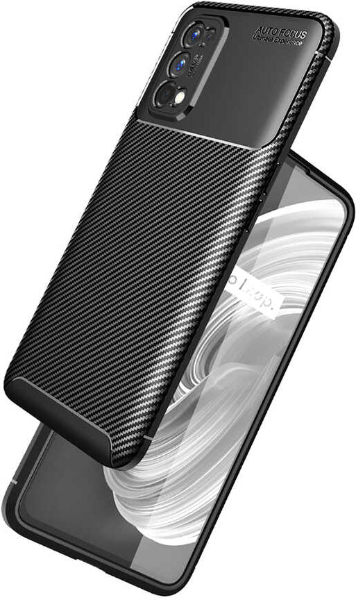 Realme 7 Pro Kılıf Mnc Negro Silikon Kapak-Lacivert
