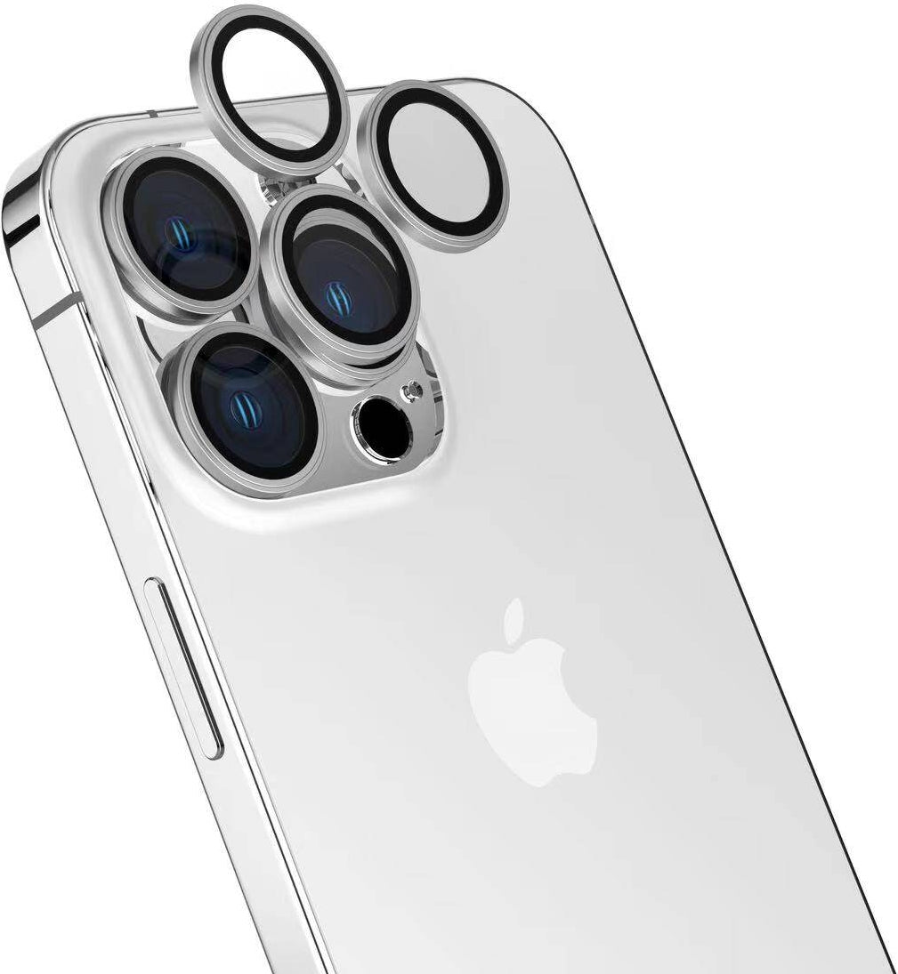 iPhone 15 Pro Max Uyumlu Mnc Cl-15 Parmak Izi Bırakmayan Anti-Reflective Kamera Lens Koruyucu-