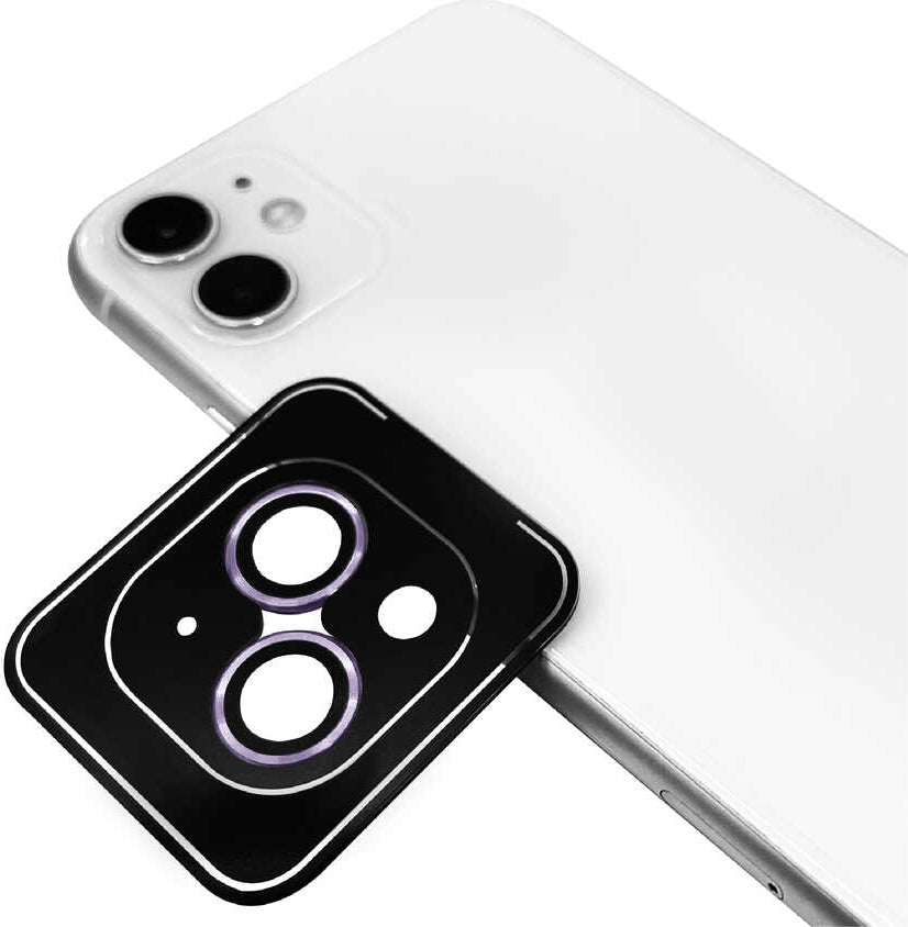 iPhone 14 Uyumlu Mnc Cl-09 Kamera Lens Koruyucu-Mor